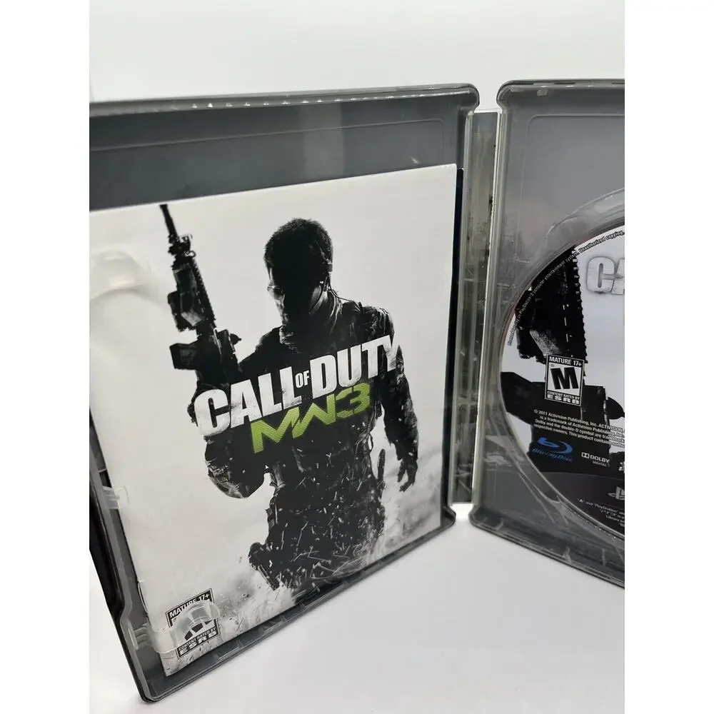 Playstation 3 Call of Duty Modern Warfare 3 MW3 Hardened Edition Steelbook